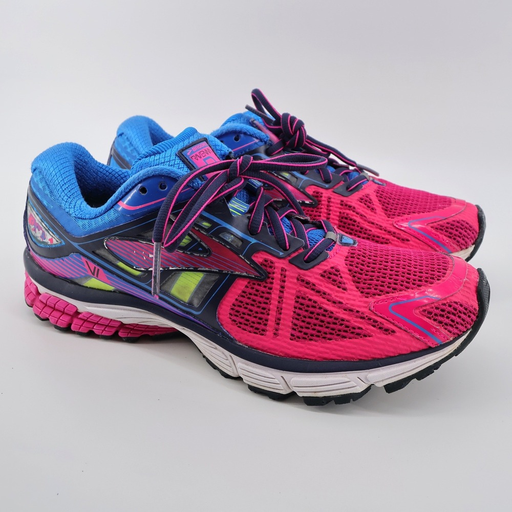 Brooks Ravenna 6 Running Shoes Pink Blue Womens 10.5
